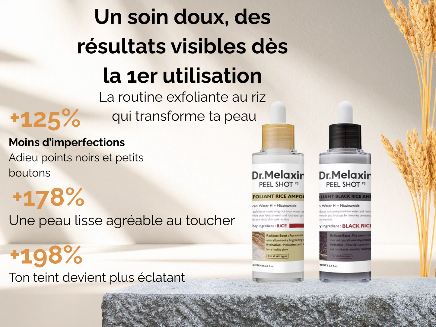 Duo Exfoliant à base de Riz