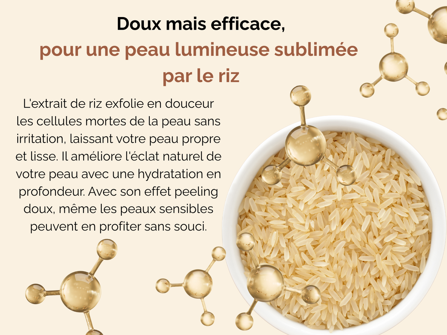 Duo Exfoliant à base de Riz