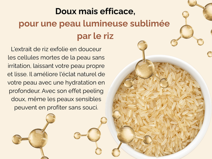 Duo Exfoliant à base de Riz