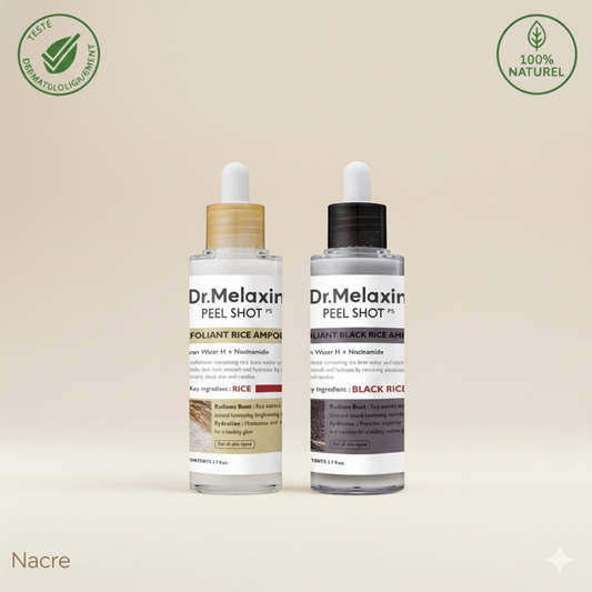 Exfoliant à base de Riz